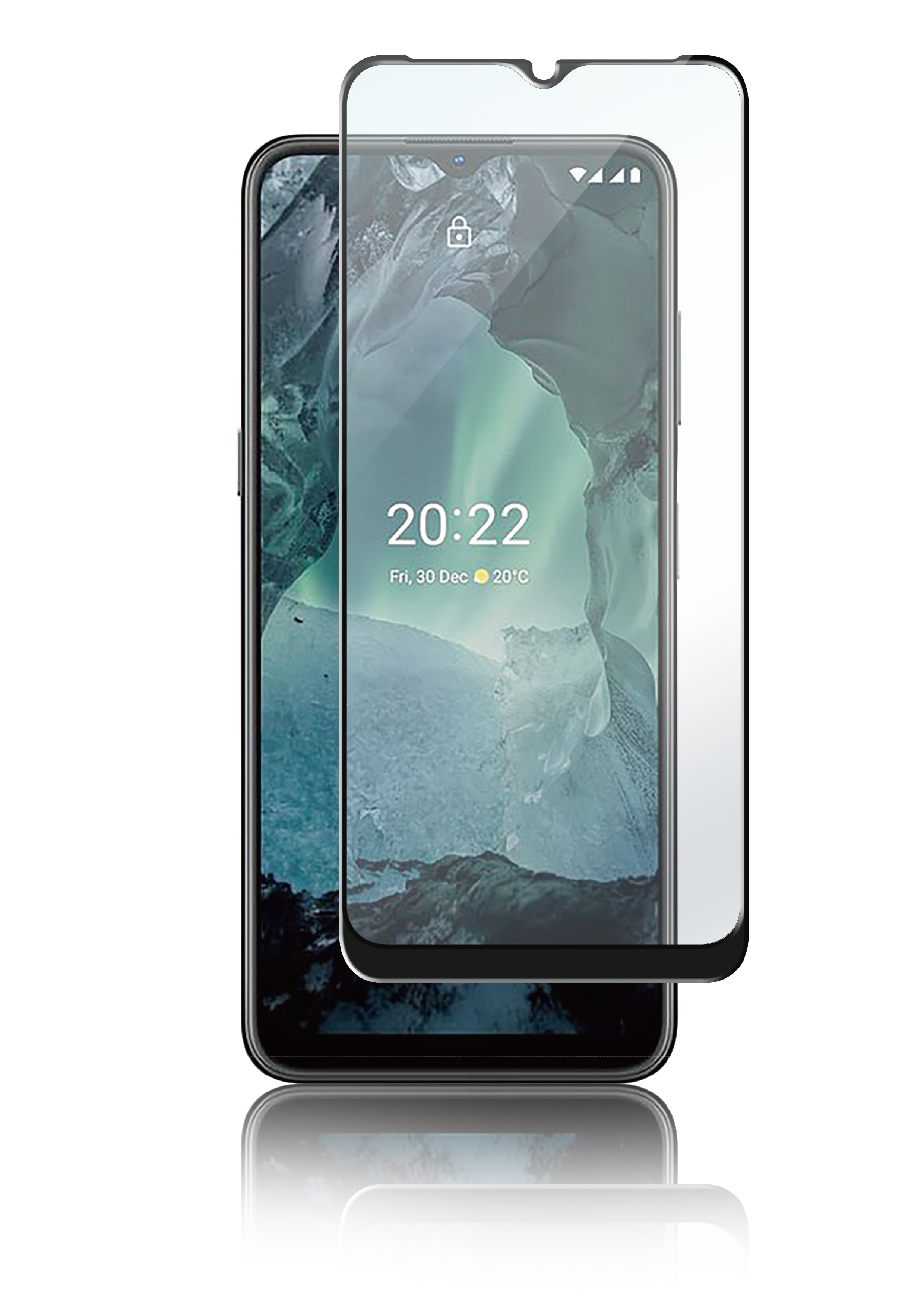 Full-Fit Glass Nokia G11/G21 Zwart