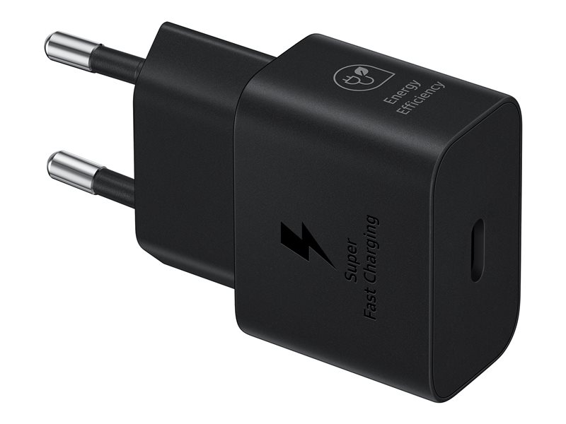 Oplader Fast Charge 25W PD USB-C Zwart