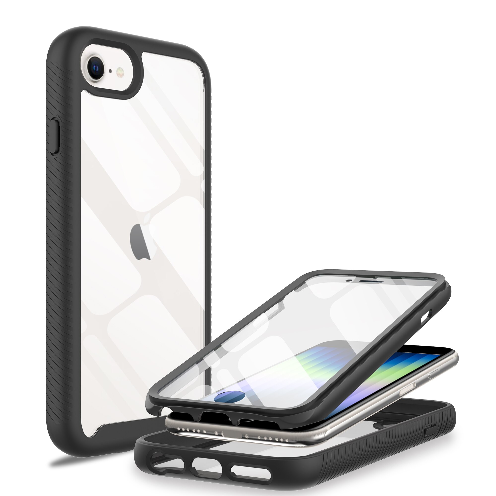 iPhone 8 Full Protection Case Zwart