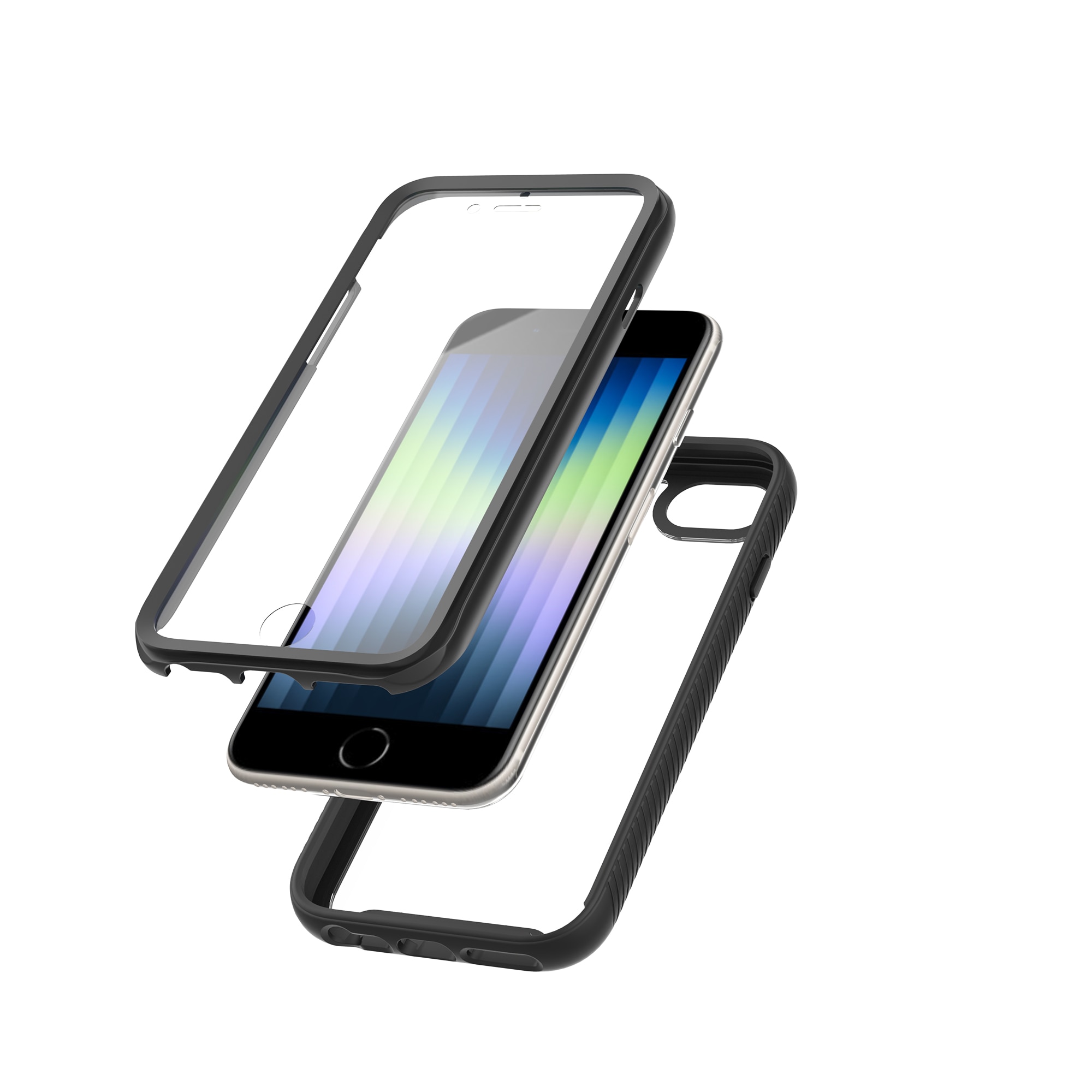 iPhone 7 Full Protection Case Zwart