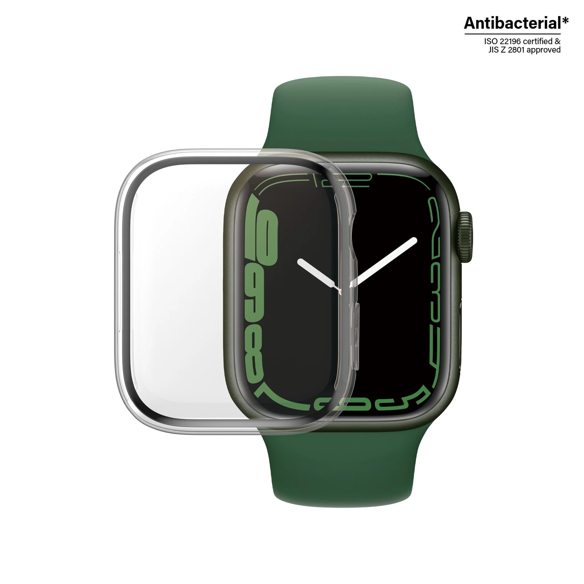 Apple Watch 41mm Series 8 Full Body Case Transparant
