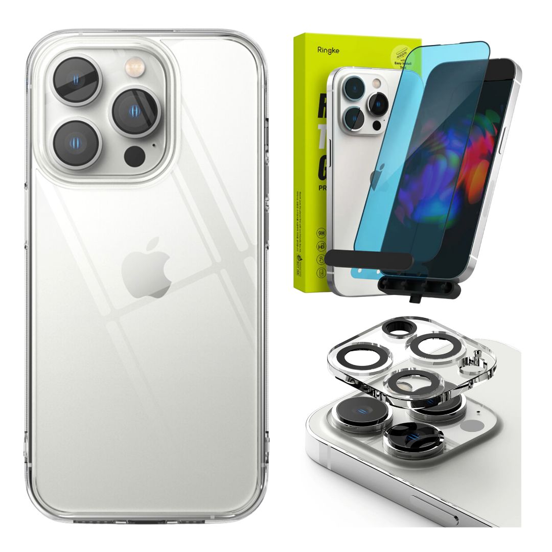 Volledige Set iPhone 14 Pro Max Hoesje, Screenprotector en Lensprotector