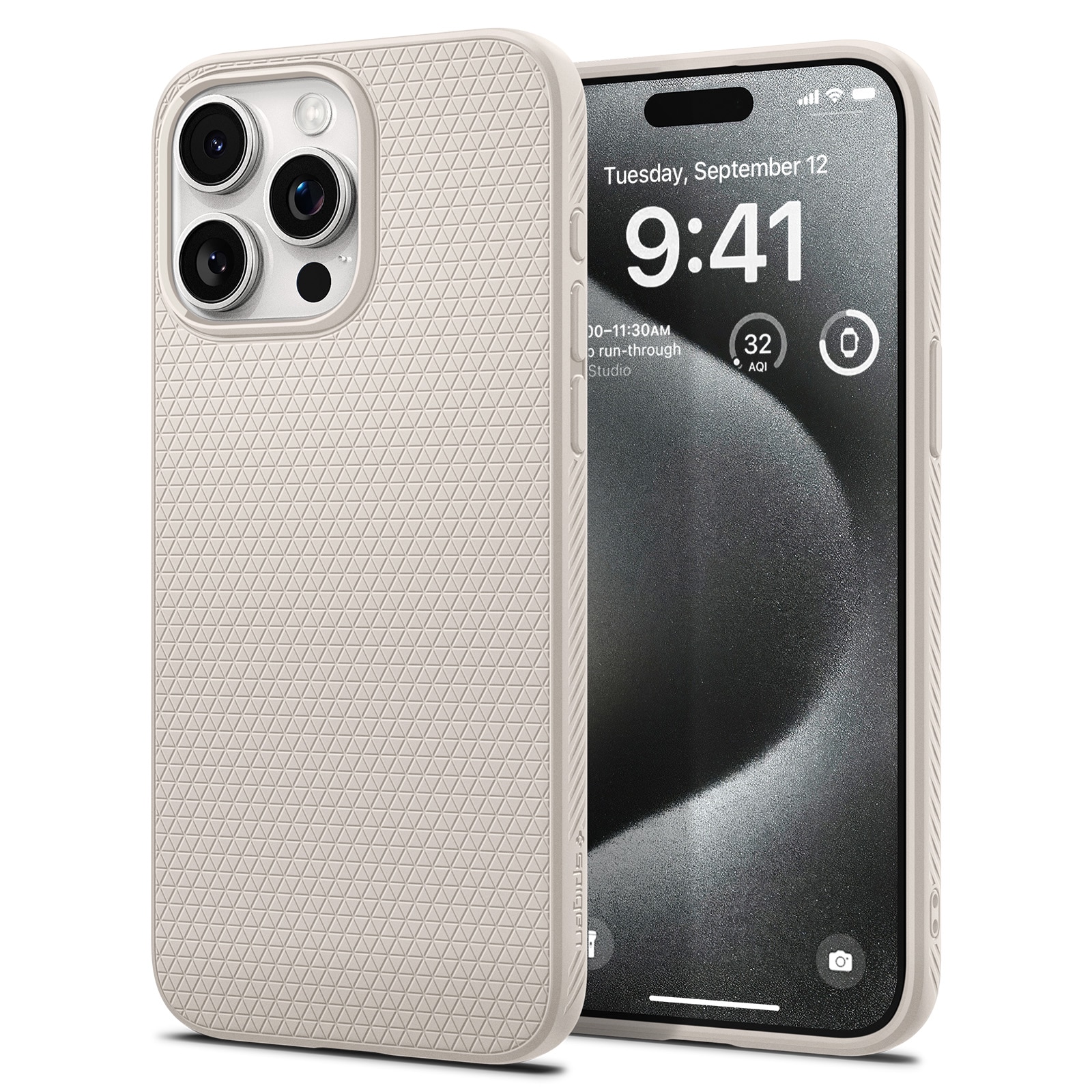 Case Liquid AiriPhone 15 Pro Natural Titanium