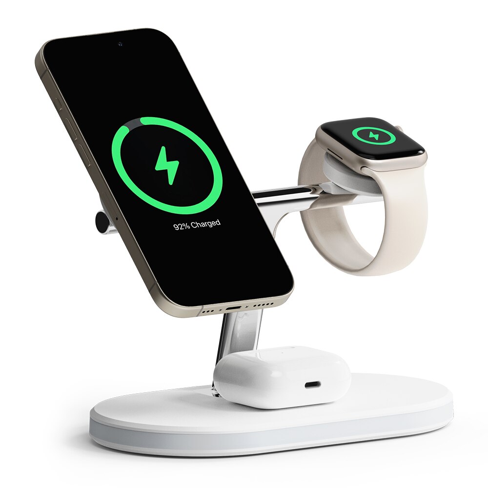 3-in-1 Wireless Charger Stand wit