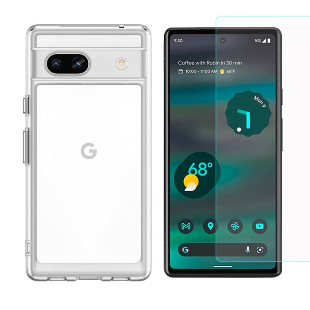 Google Pixel 7a Set Hoesje en Screenprotector