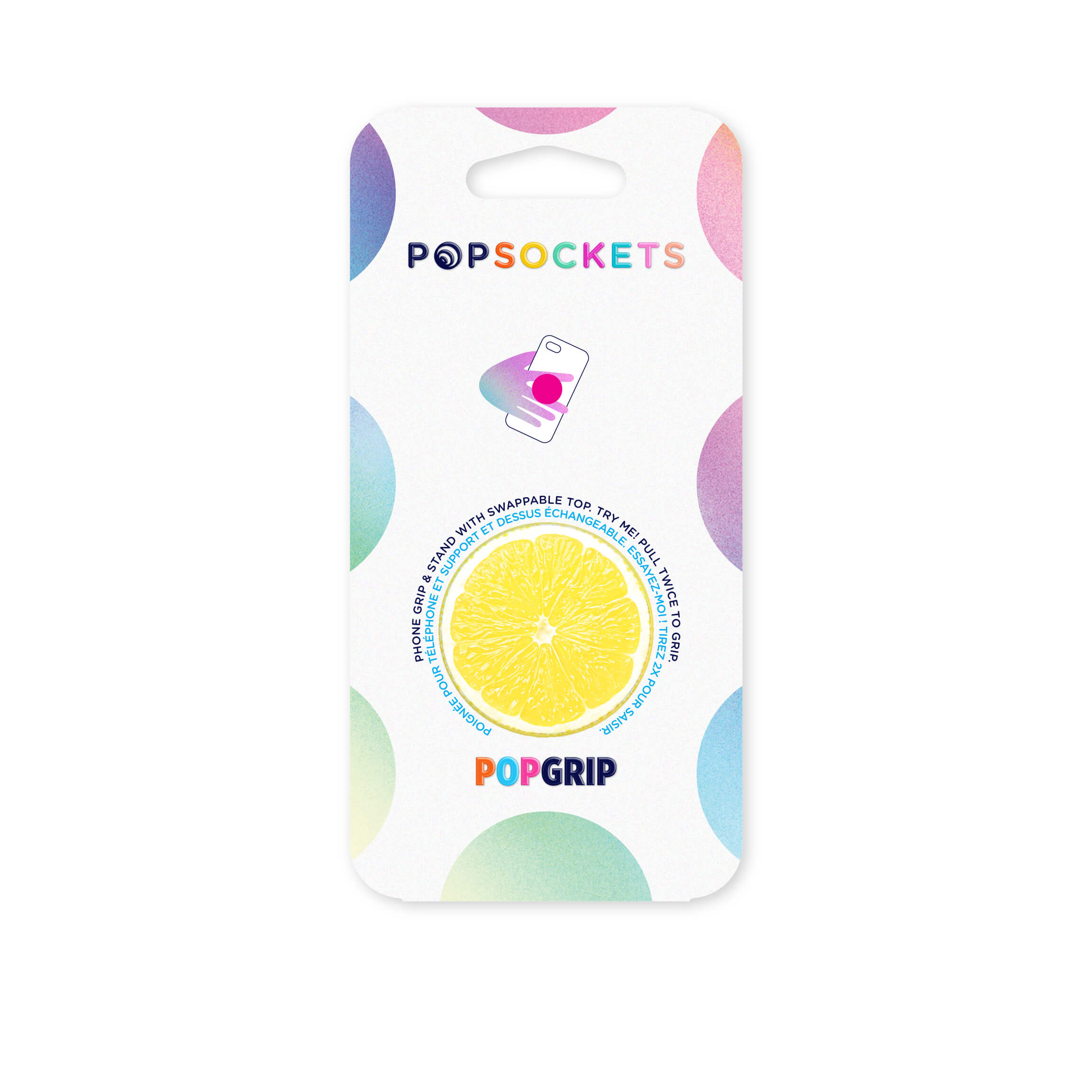 PopGrip Stand/Houder met Verwisselbare Top, Pucker Up