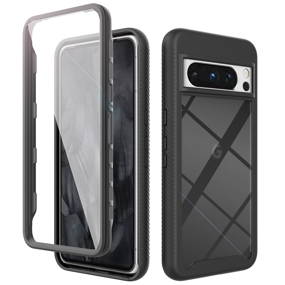 Google Pixel 8a Full Protection Case zwart