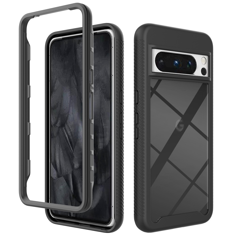 Google Pixel 8 Pro Full Cover Case zwart