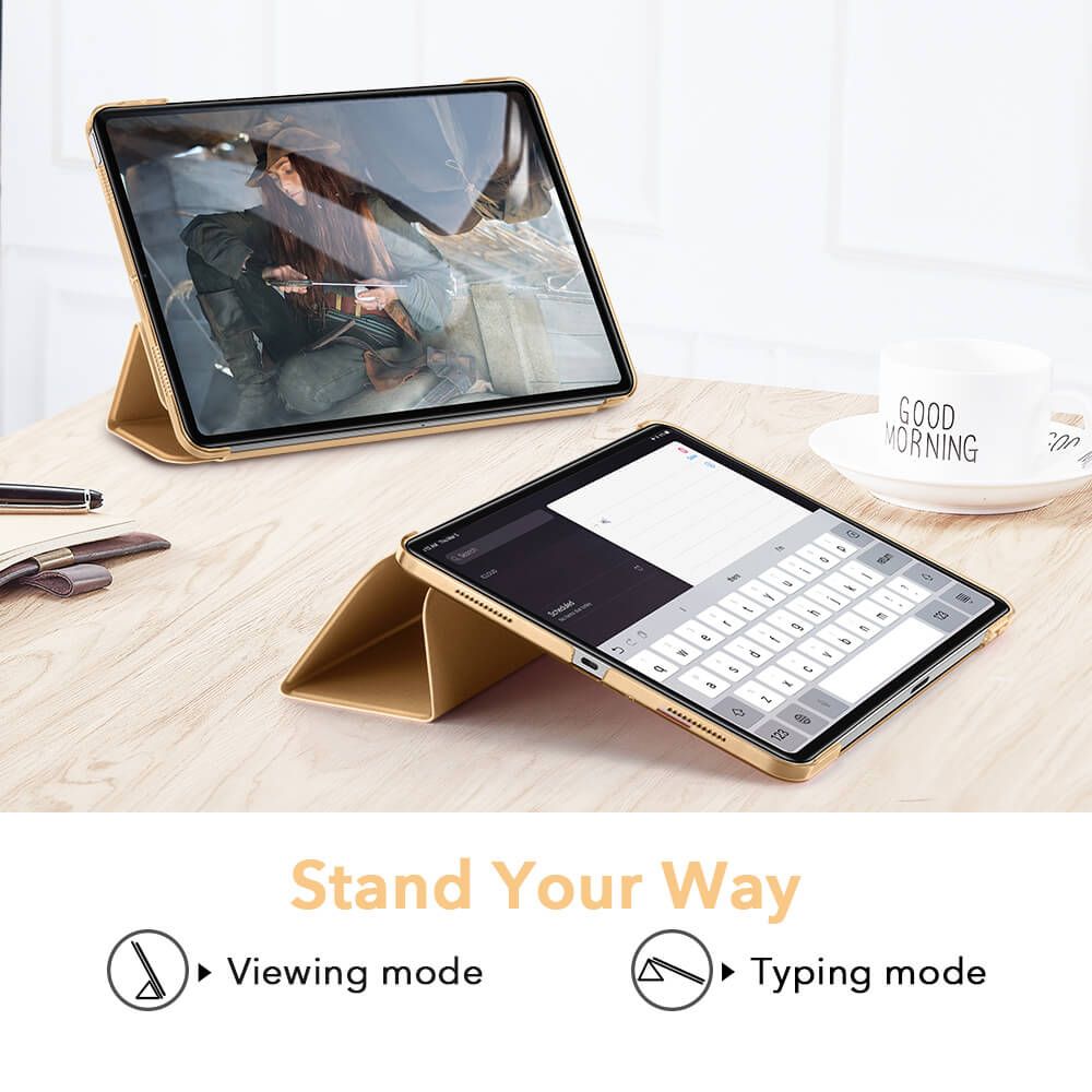 Ascend Trifold Case iPad Air 10.9 2020/2022 Zwart