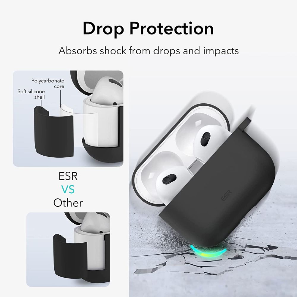 Bounce Case AirPods 3 Zwart