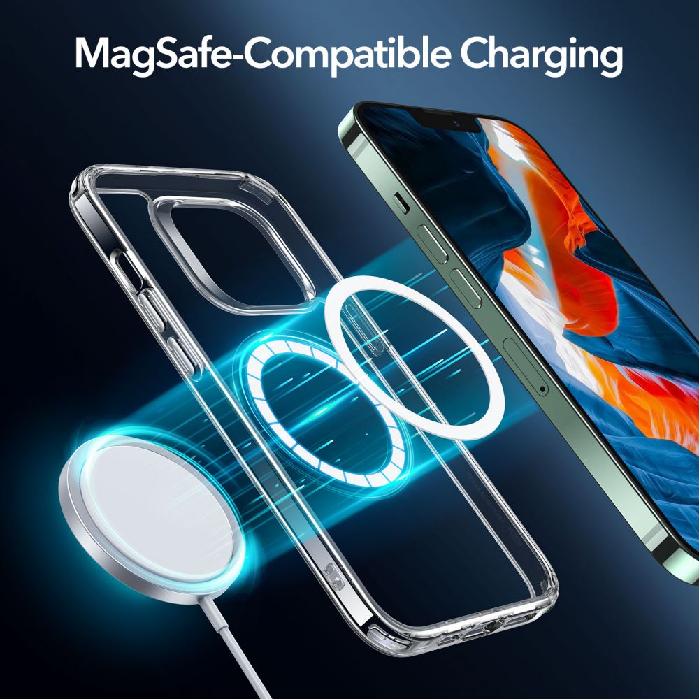 Classic Hybrid HaloLock MagSafe iPhone 13 Pro Transparant