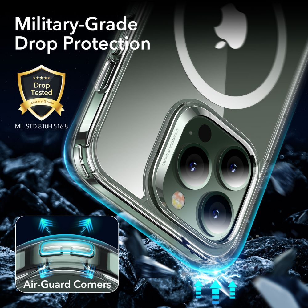 Classic Hybrid HaloLock MagSafe iPhone 13 Pro Max Transparant