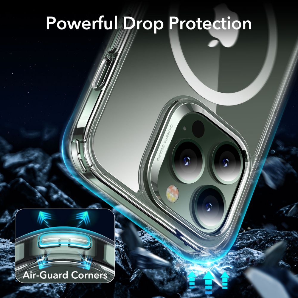 Classic Hybrid HaloLock MagSafe iPhone 13 Pro Max Transparant