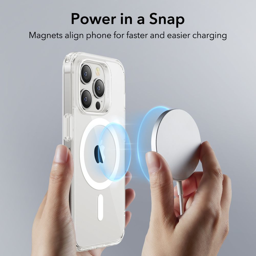 Classic Hybrid HaloLock MagSafe iPhone 14 Pro Max Transparant