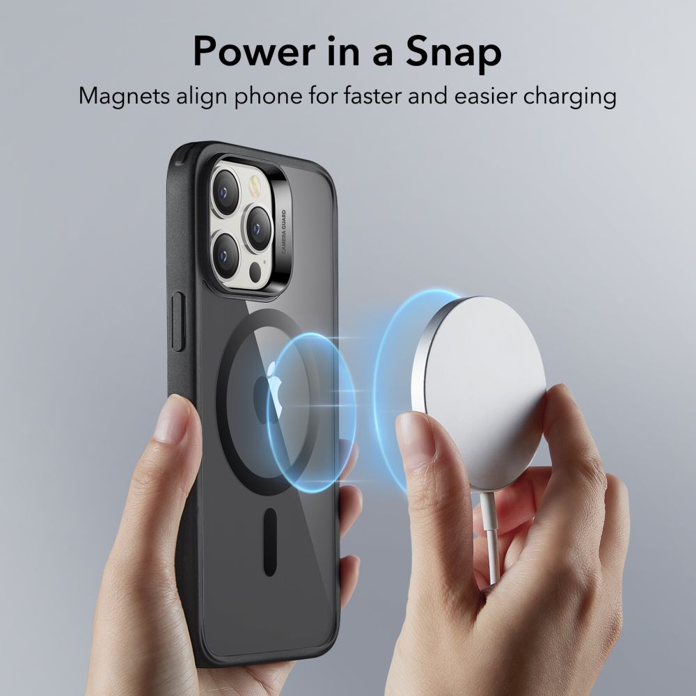 Classic Hybrid HaloLock MagSafe iPhone 14 Pro Zwart