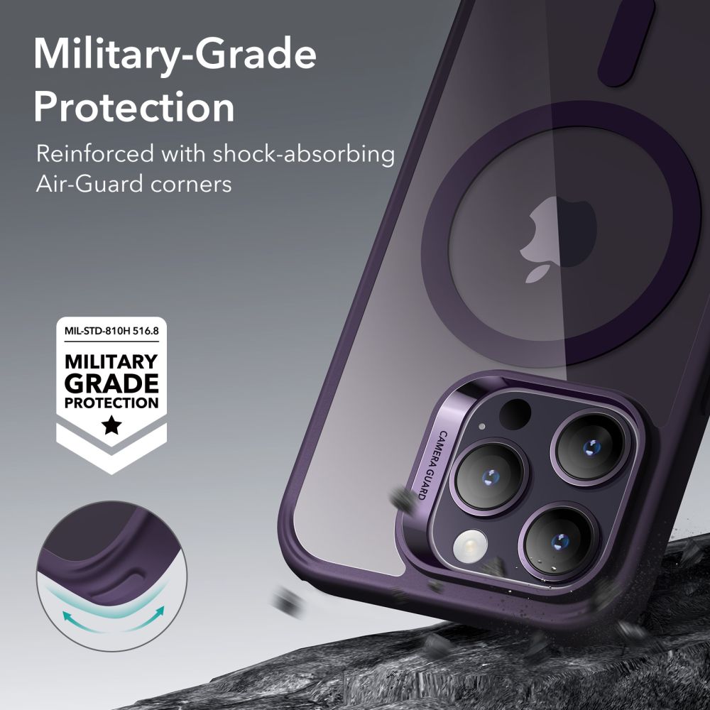 Classic Hybrid HaloLock MagSafe iPhone 14 Pro Max Paars