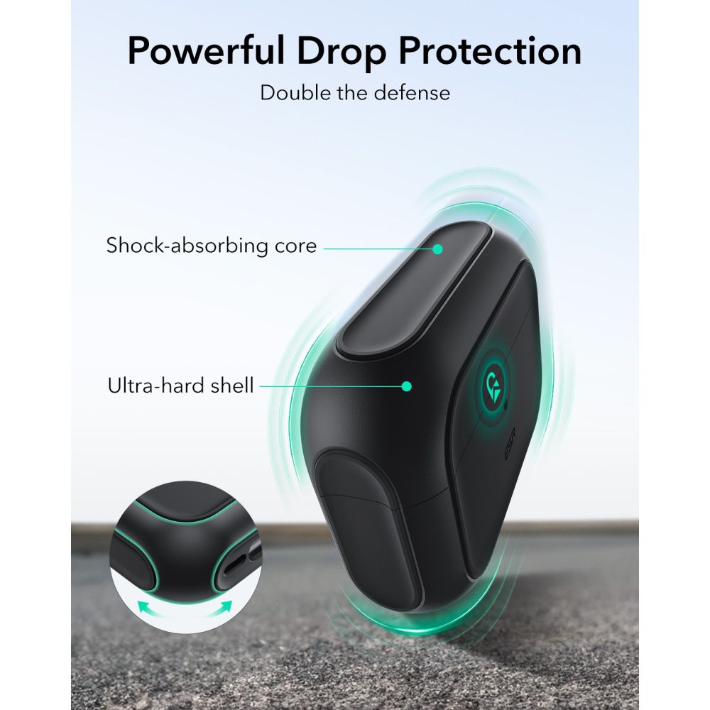 Orbit HaloLock Magsafe Case Apple AirPods Pro 3 Zwart