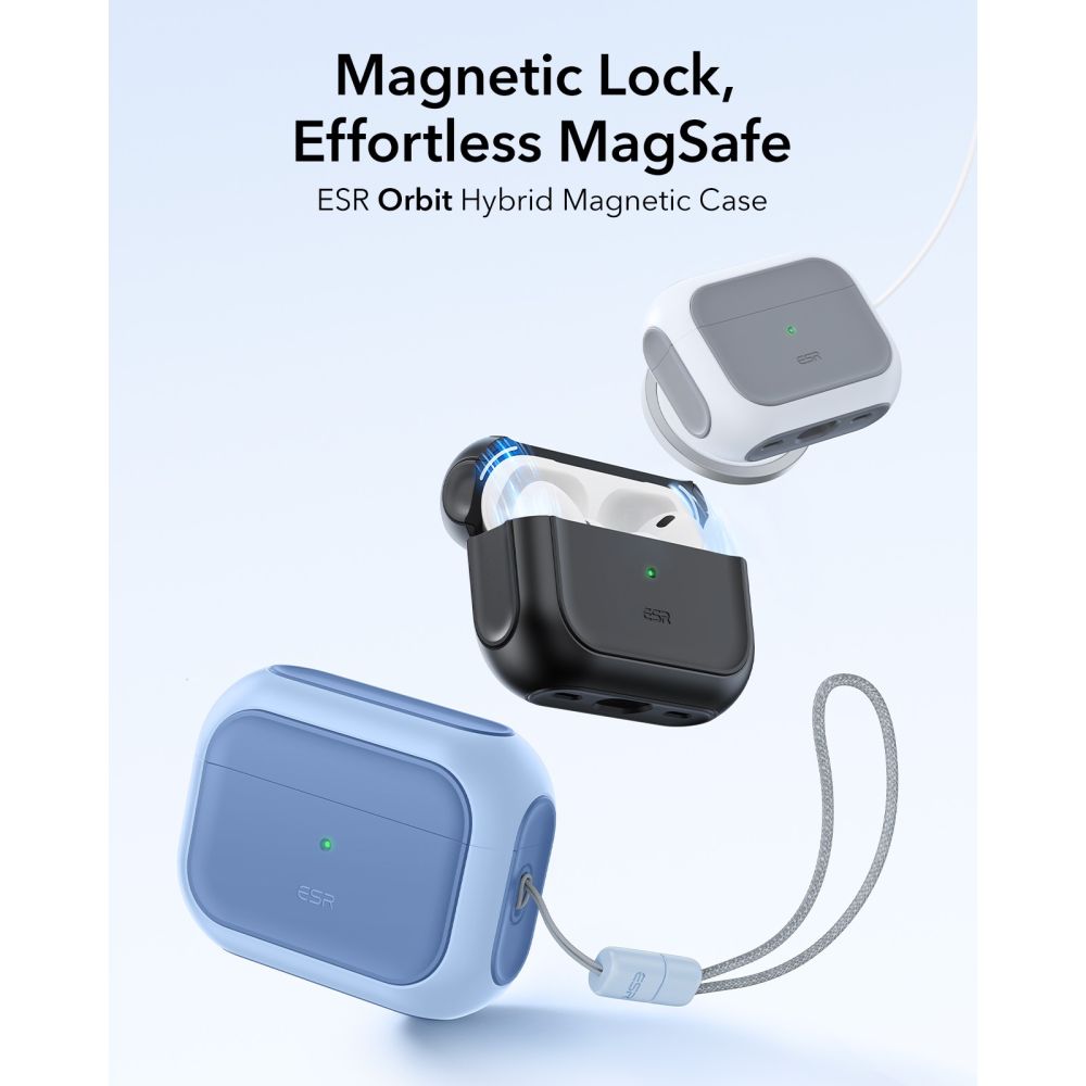 Orbit HaloLock Magsafe Case Apple AirPods Pro 3 Blauw