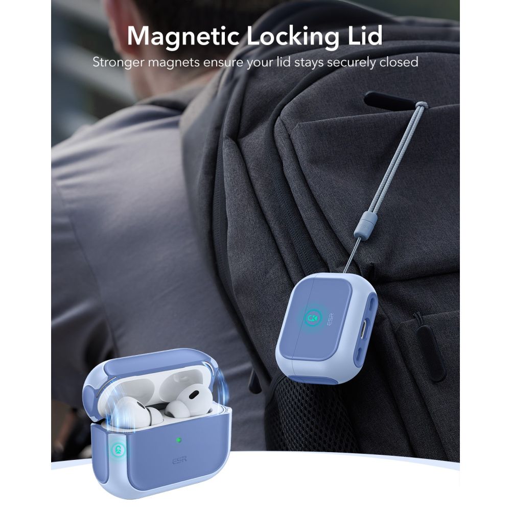 Orbit HaloLock Magsafe Case Apple AirPods Pro 3 Blauw