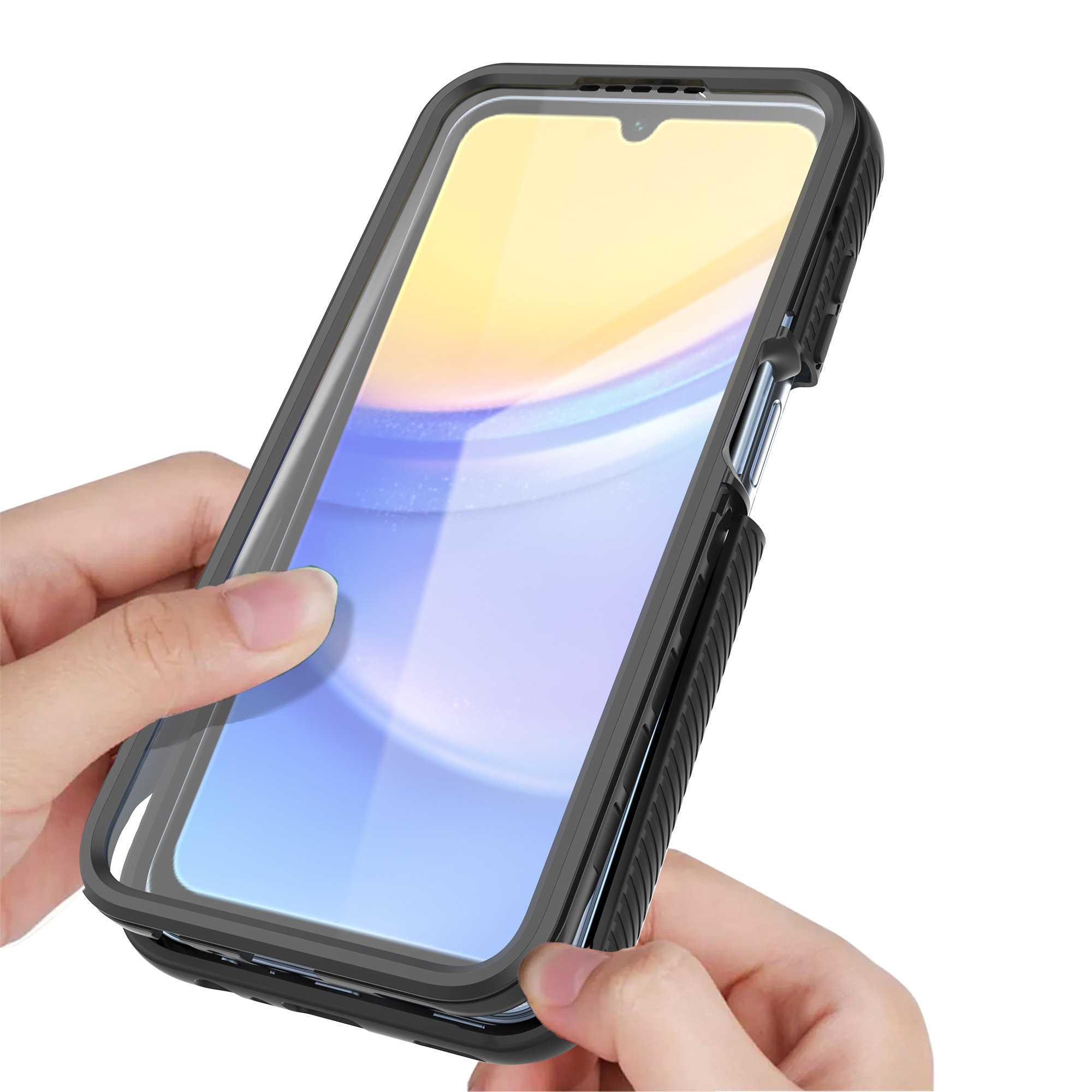 Samsung Galaxy A15 Full Protection Case zwart