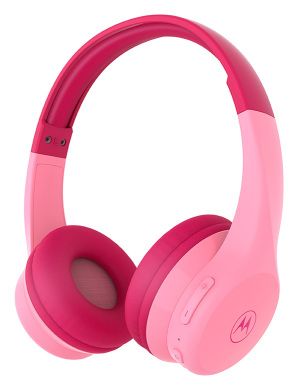 Moto JR300 On-Ear Wireless Kinderhoofdtelefoon roze