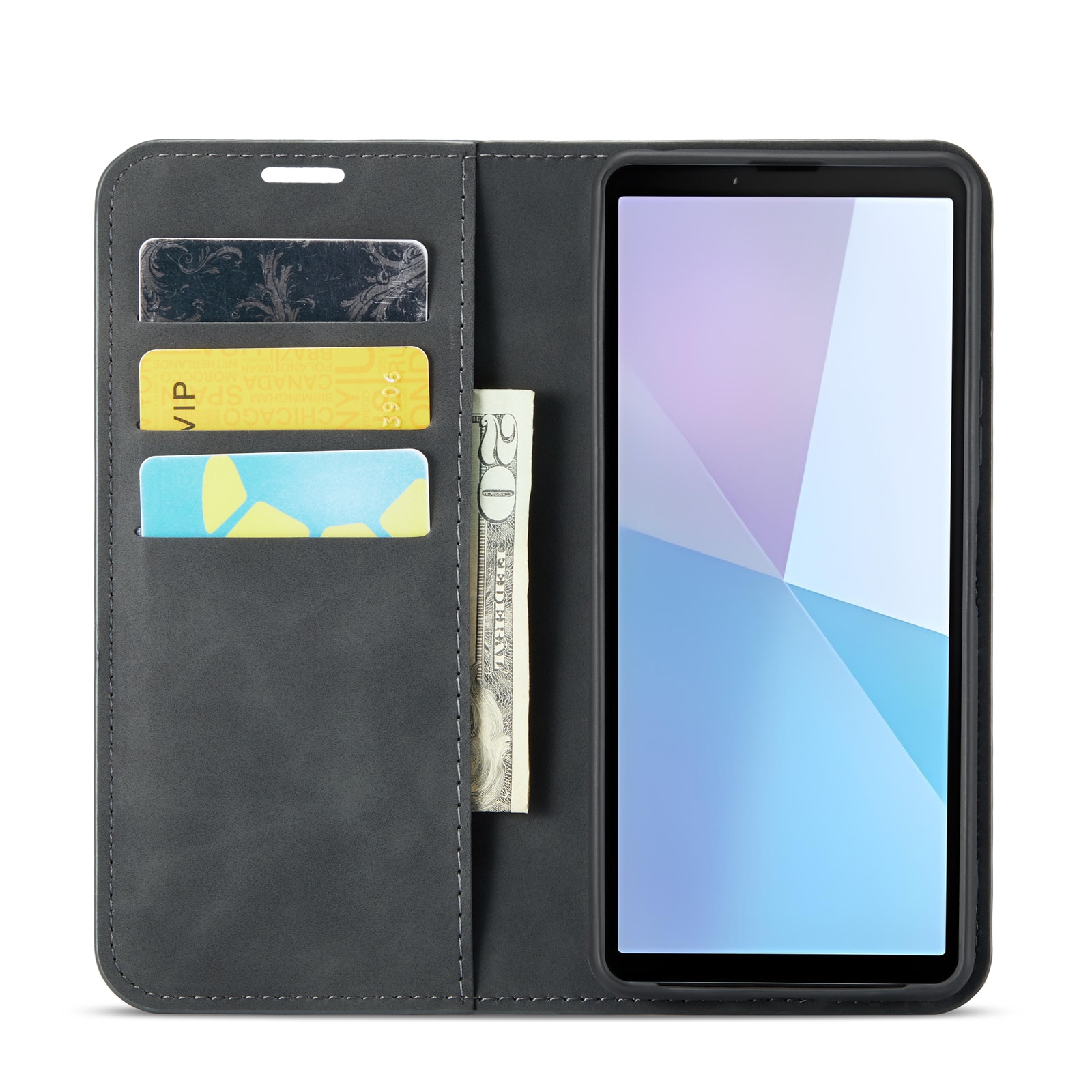 Sony Xperia 10 VI Slim Smartphonehoesje Zwart