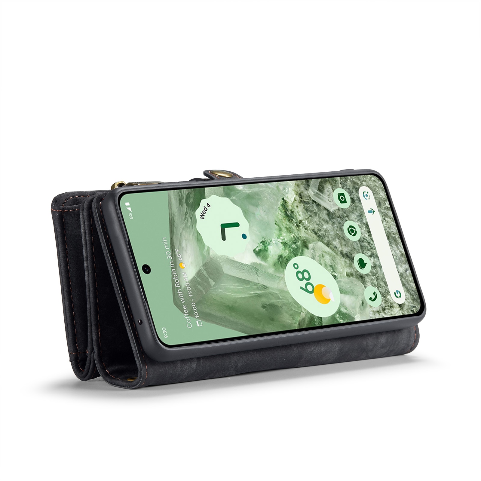 Multi-slot Hoesje Google Pixel 8a Grijs
