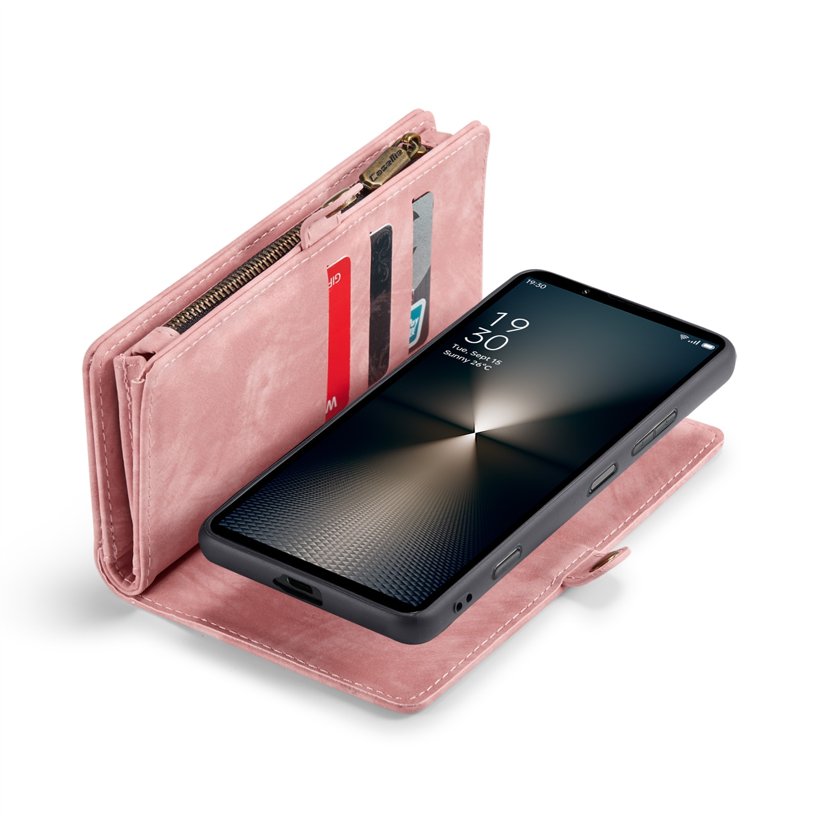 Multi-slot Hoesje Sony Xperia 10 VI roze