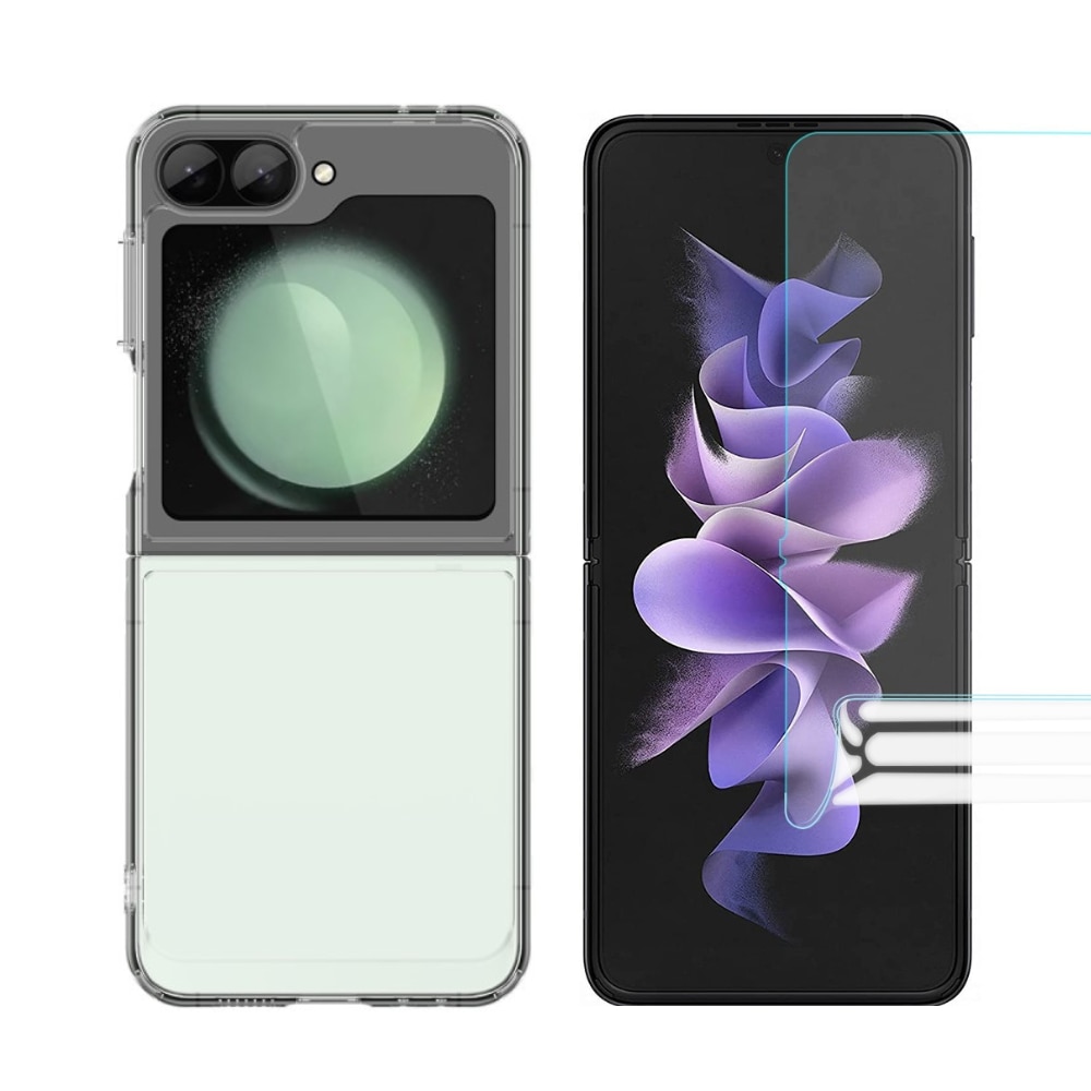 Samsung Galaxy Z Flip 6 Set Hoesje en Screenprotector