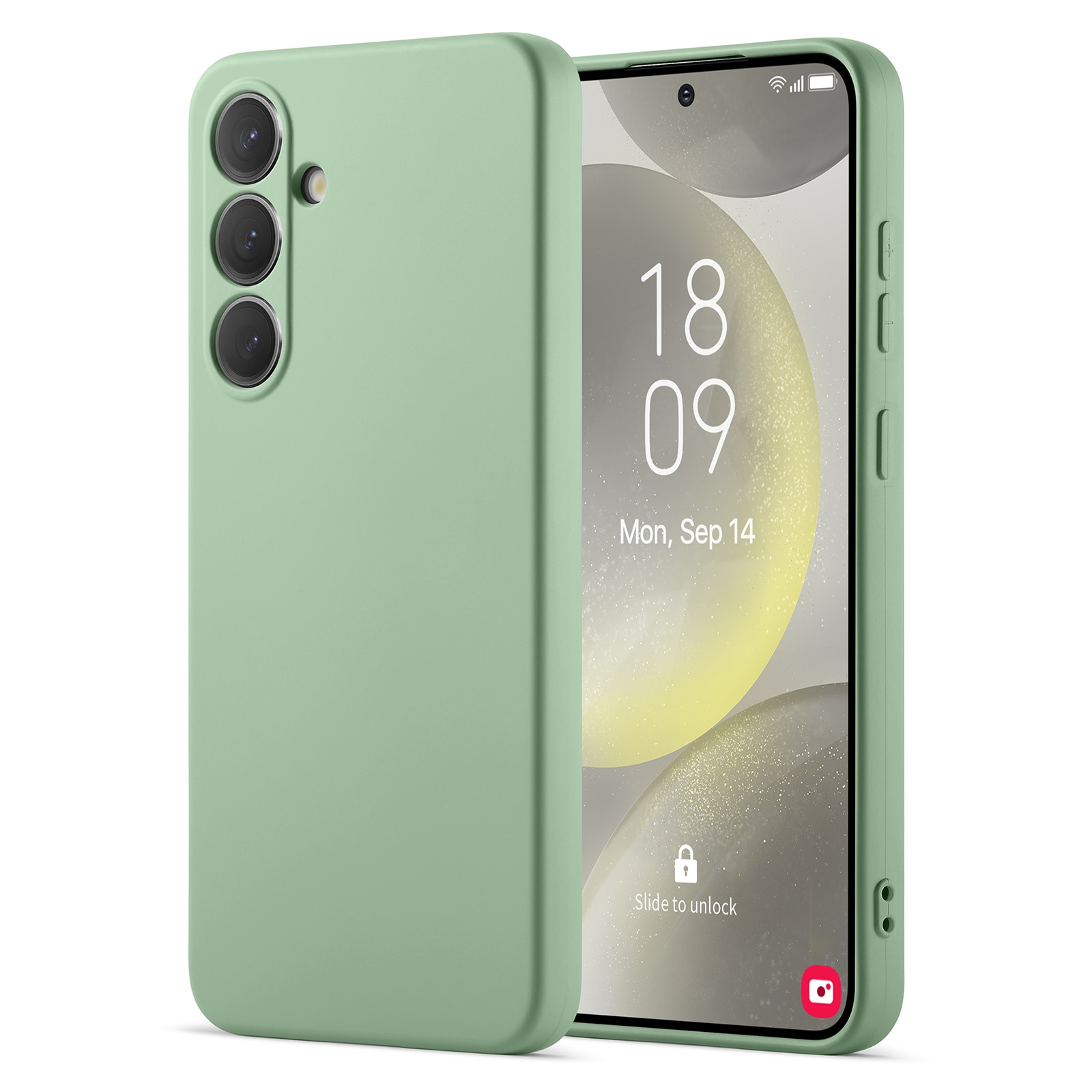 Samsung Galaxy S24 FE TPU Case Groen
