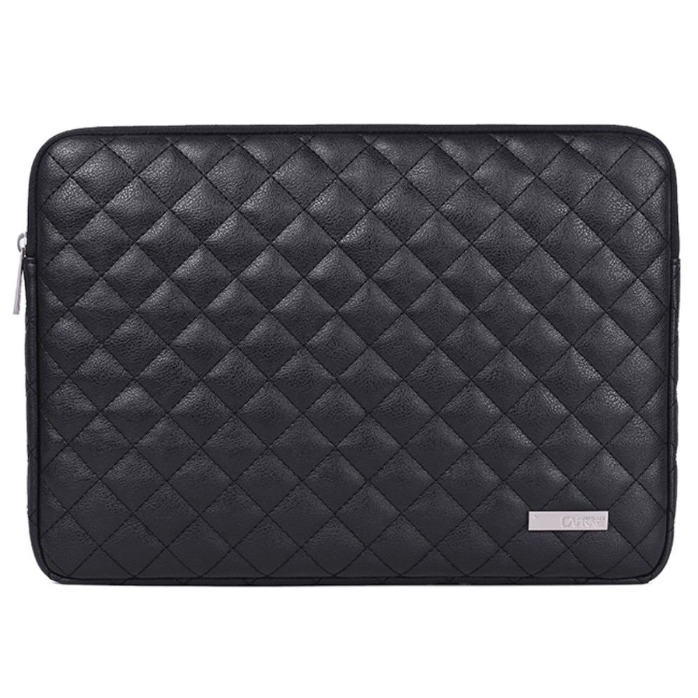 Laptophoes Quilted Zwart