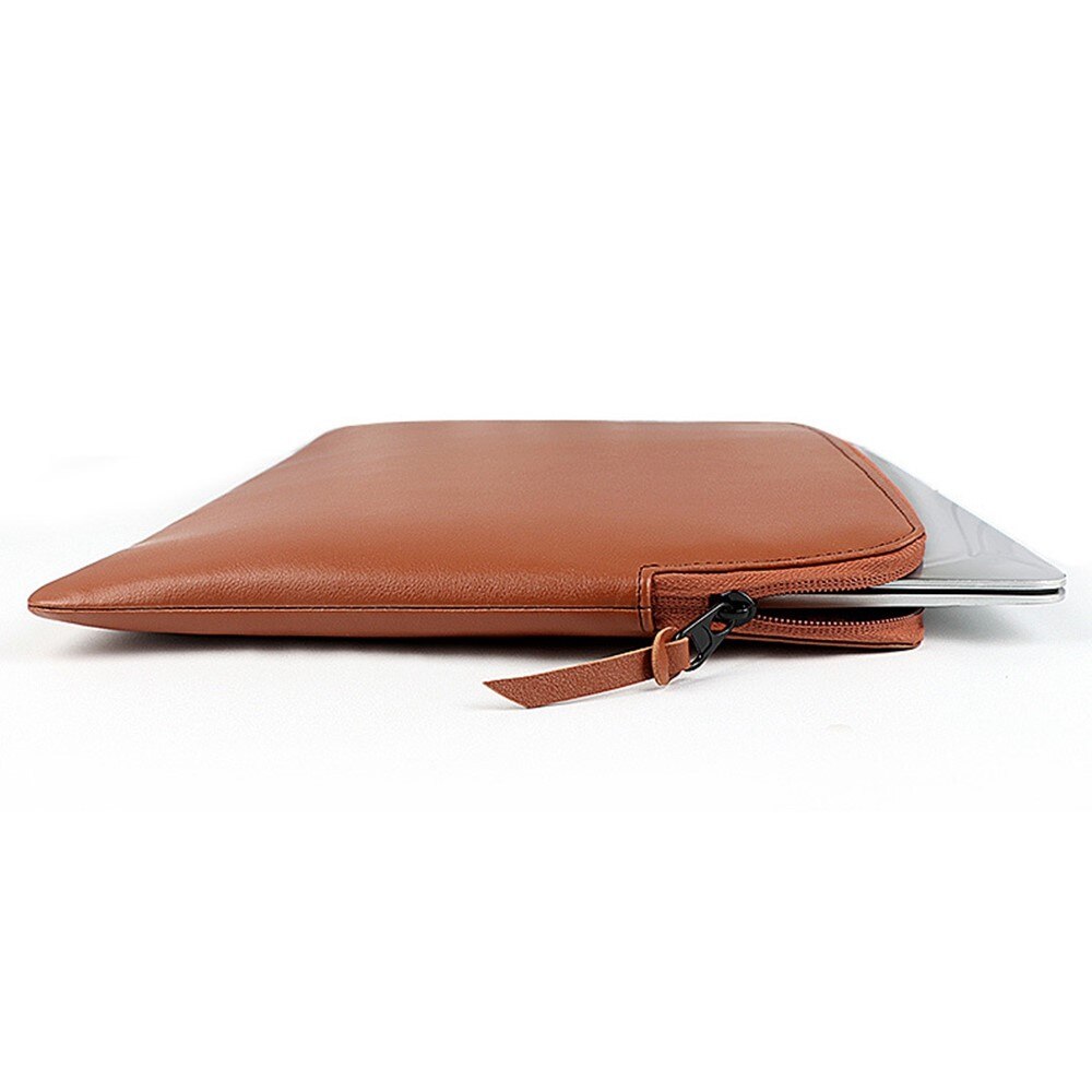 Laptophoes Leer up to 13,3" Bruin