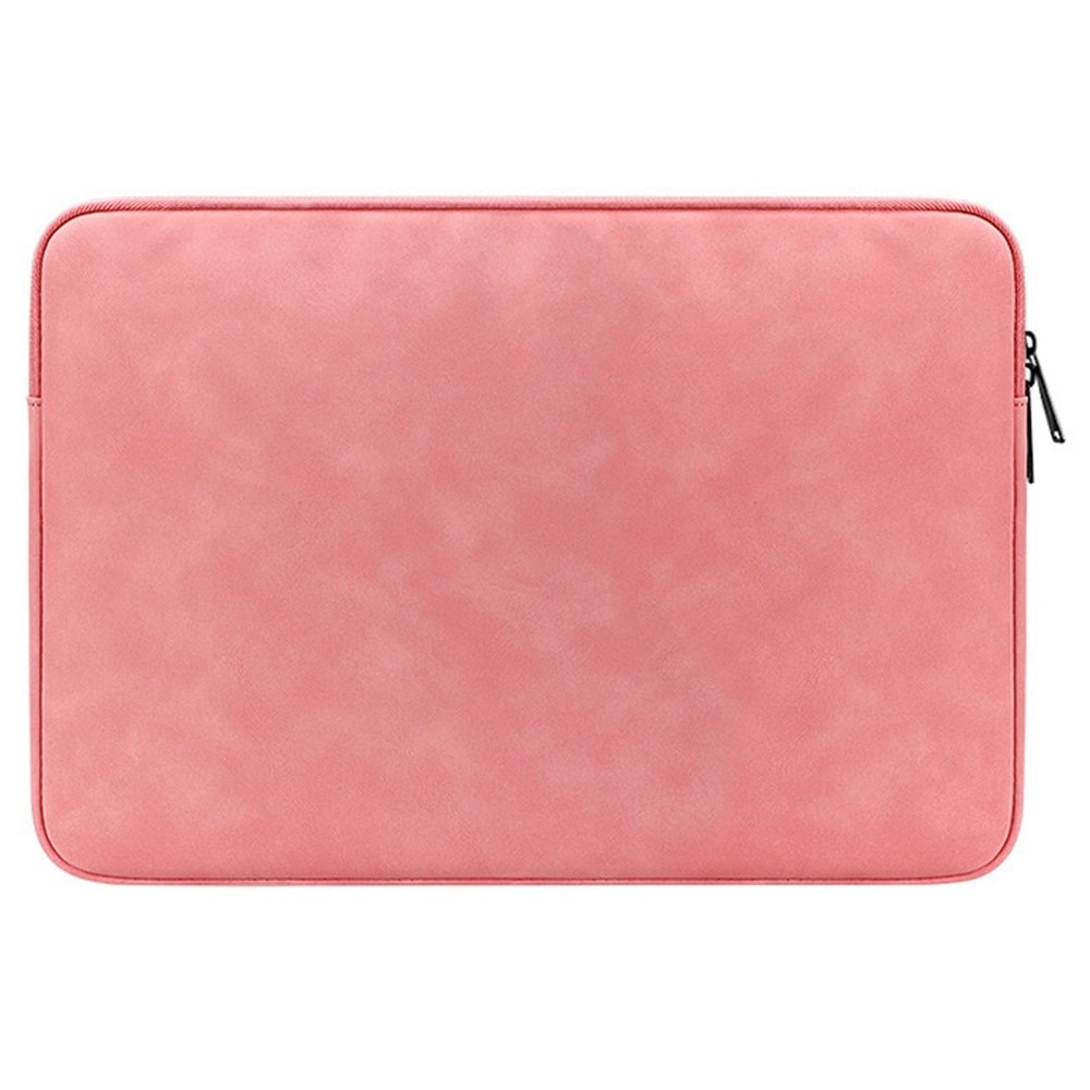 Laptophoes Leer up to 13,3" roze