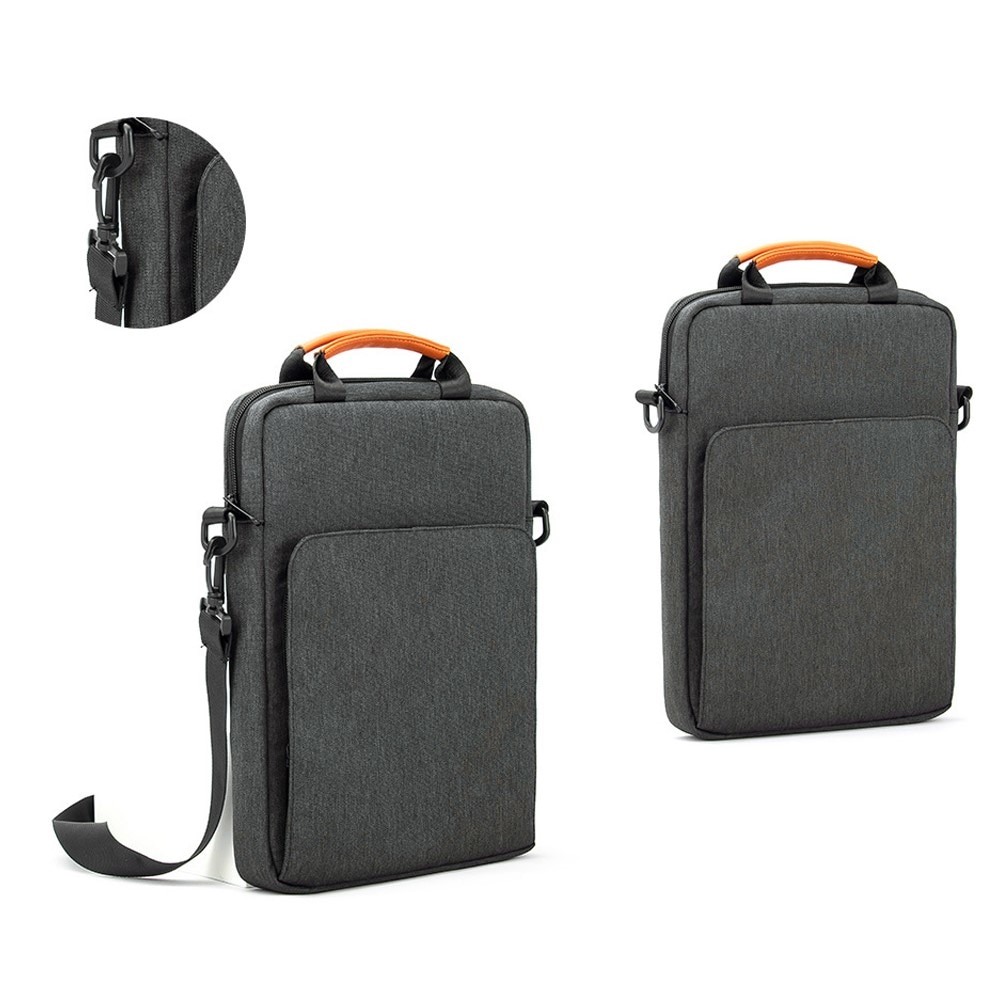 Tas met schouderriem voor 13,3" laptop/tablet grijs