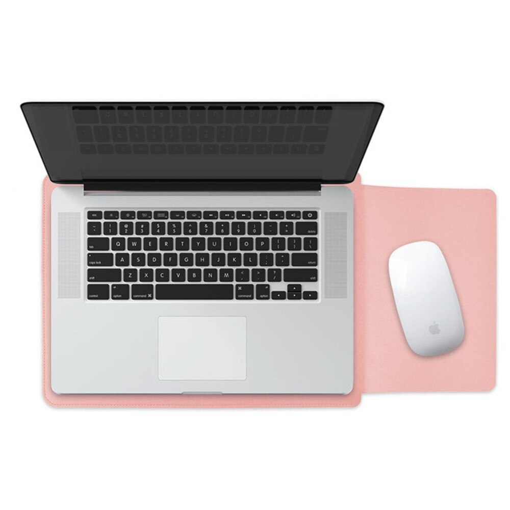 Laptop Sleeve Leer 14" roze