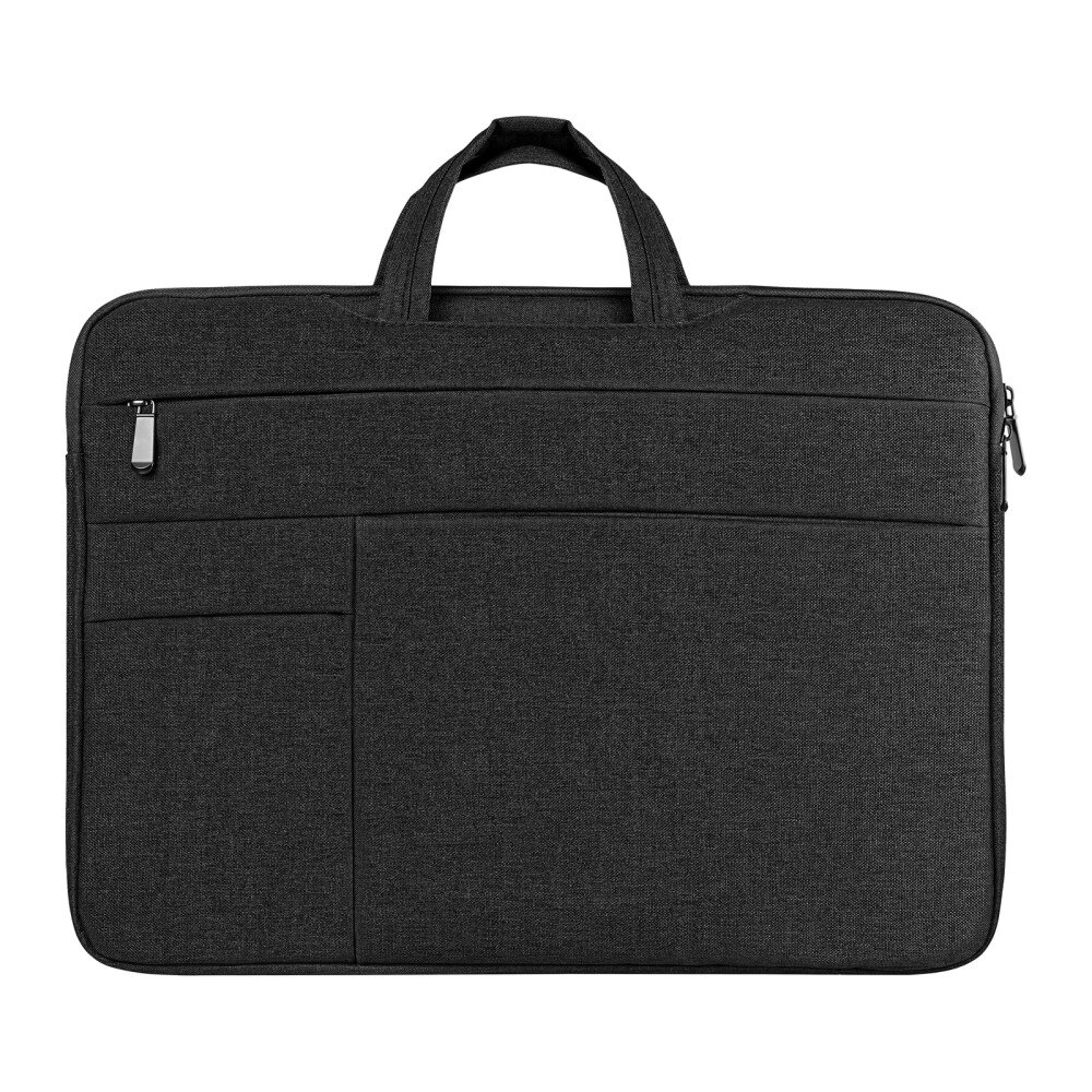 Laptoptas met vakken 13.9" zwart