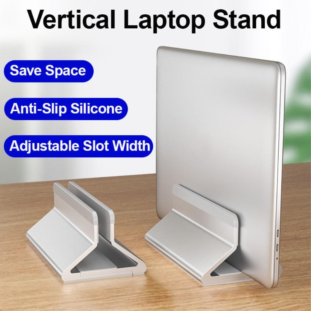 Verstelbare laptopstandaard zwart