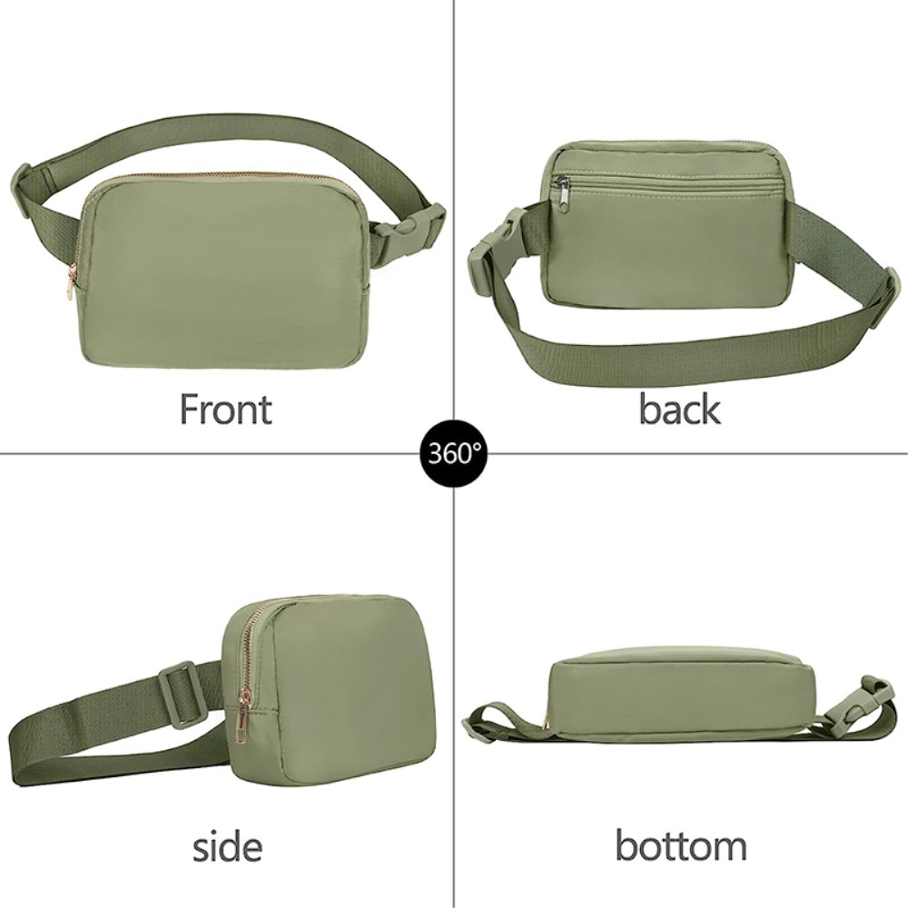 Crossbodytas Nylon, groen
