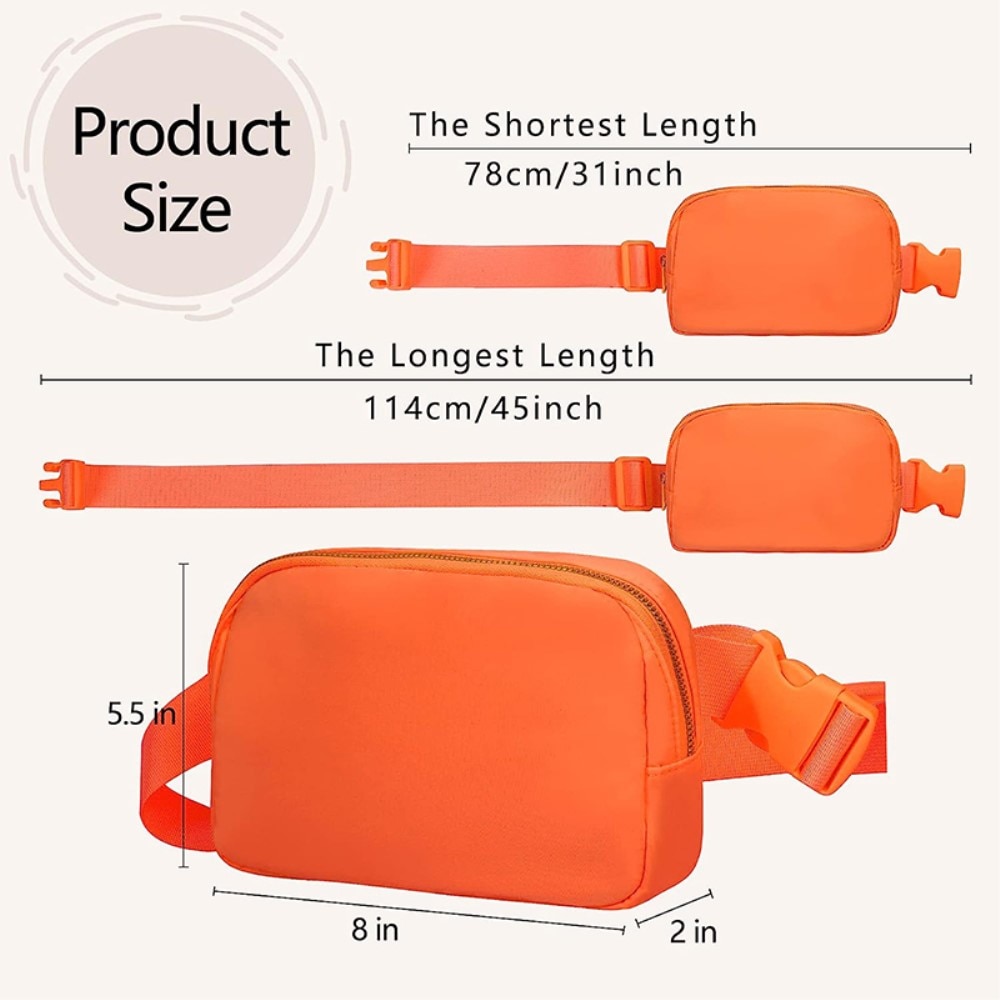 Crossbodytas Nylon, oranje