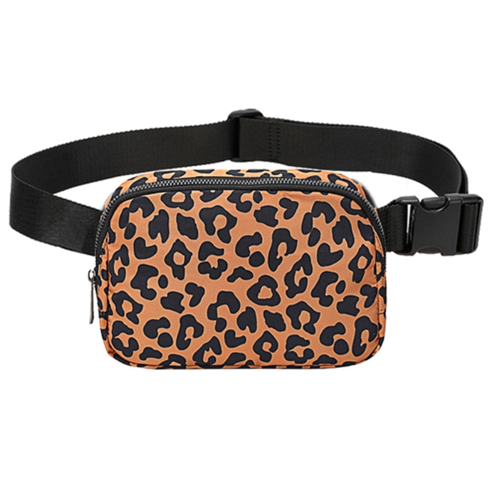 Crossbodytas Nylon, luipaard