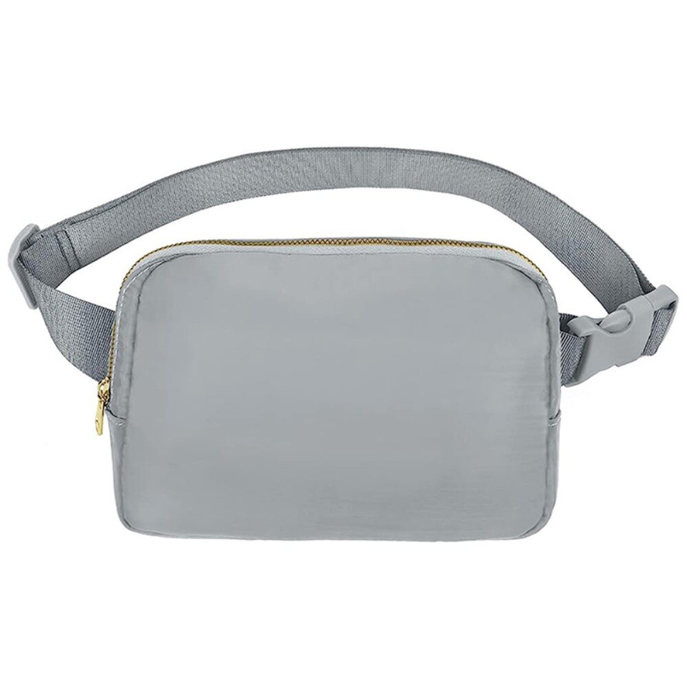 Crossbodytas Nylon, grijs