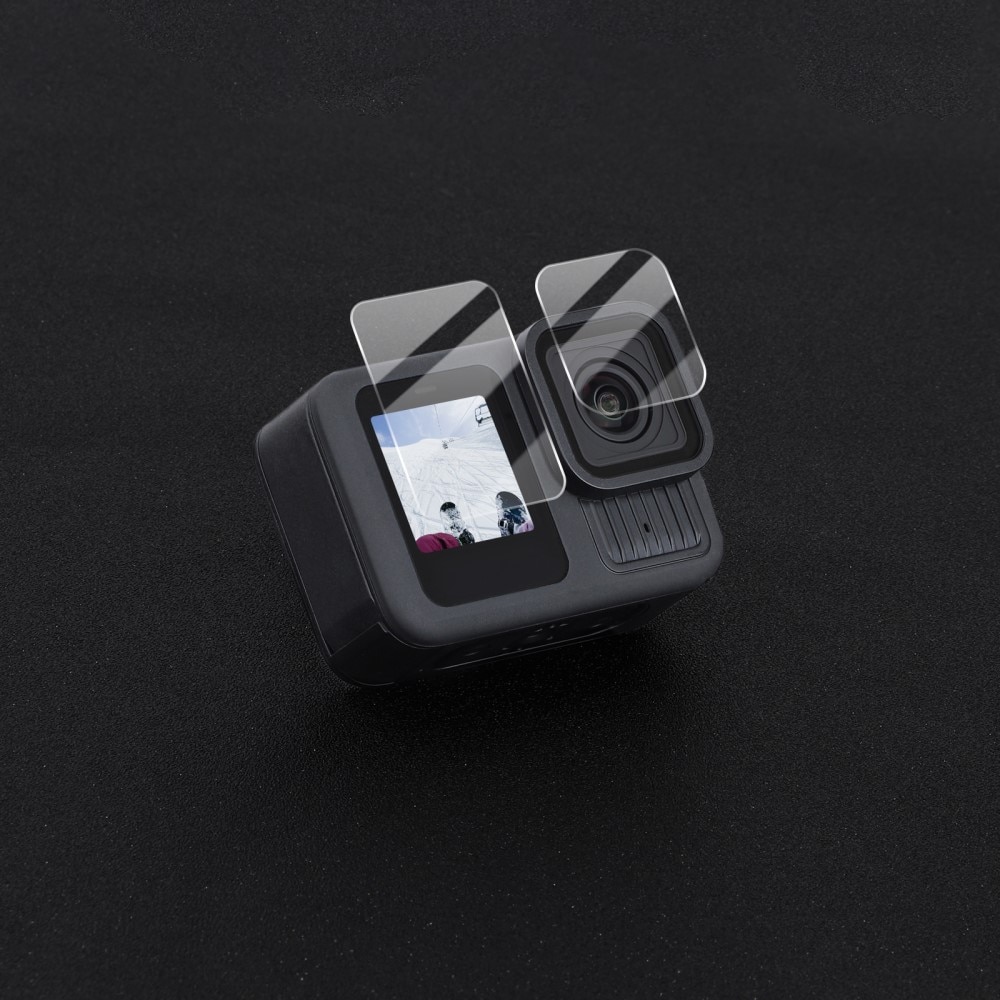 GoPro Hero 13 Gehard Glas Screenprotector + Camera Protector