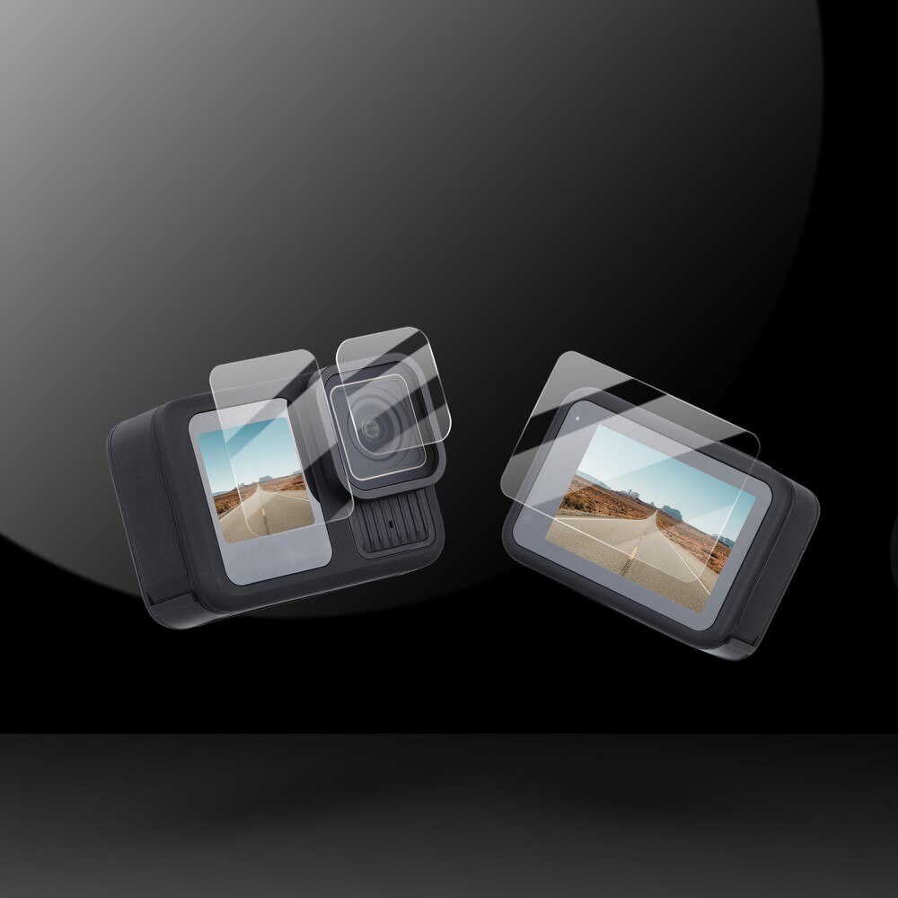 GoPro Hero 13 Gehard Glas Screenprotector + Camera Protector