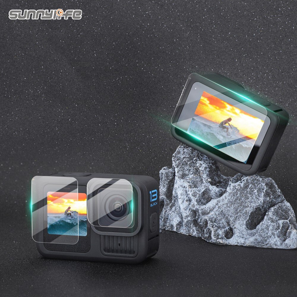 GoPro Hero 13 Gehard Glas Screenprotector + Camera Protector