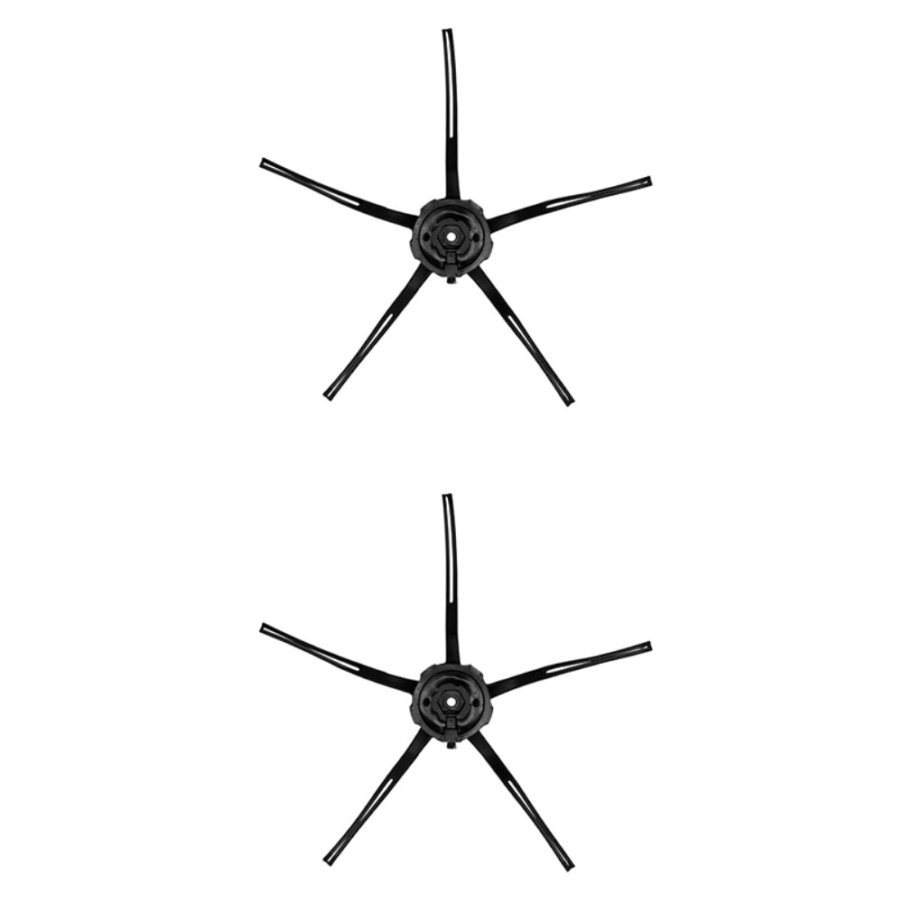 2-pack Zijborstels Roborock Q7 Max+ zwart