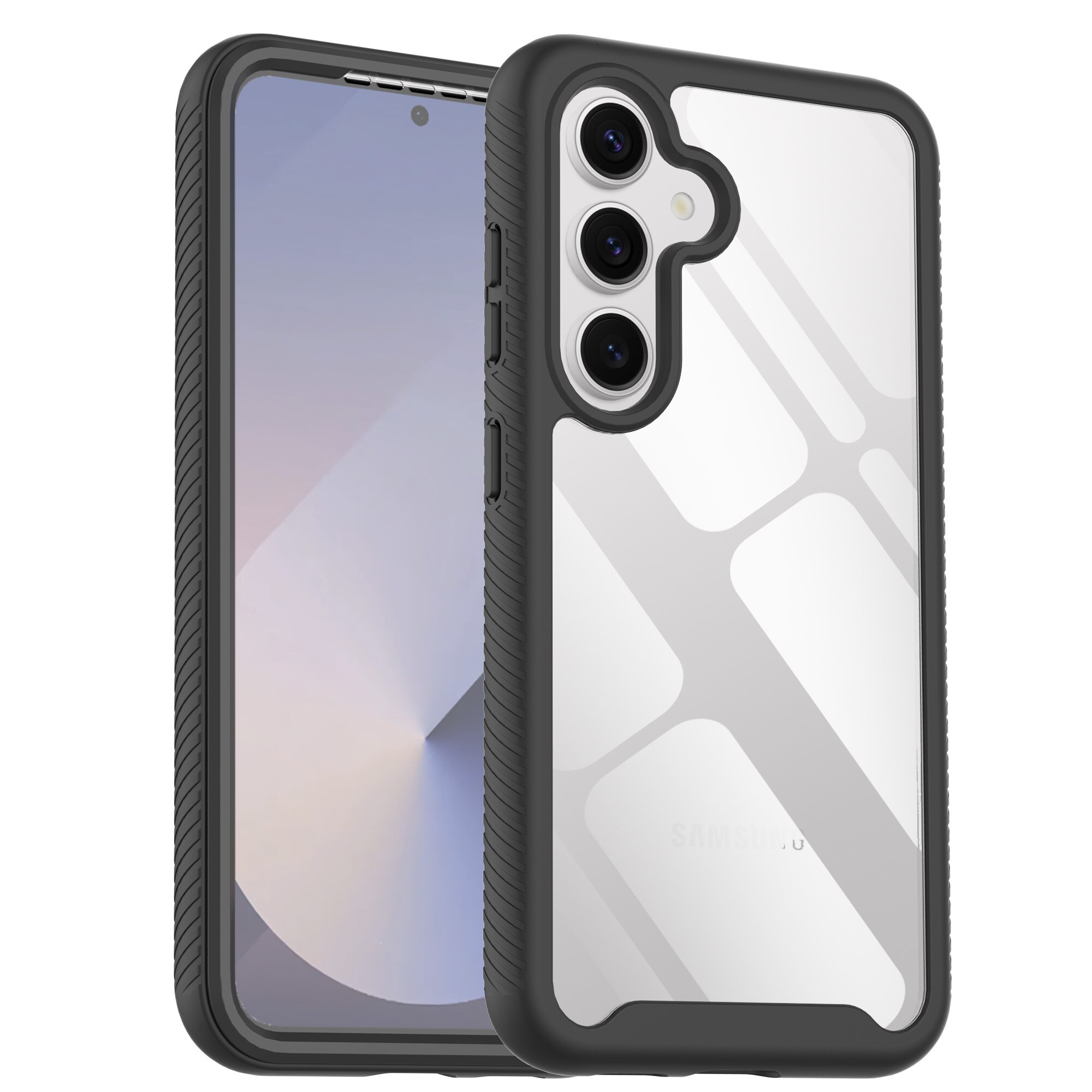 Samsung Galaxy S25 Full Protection Case Zwart