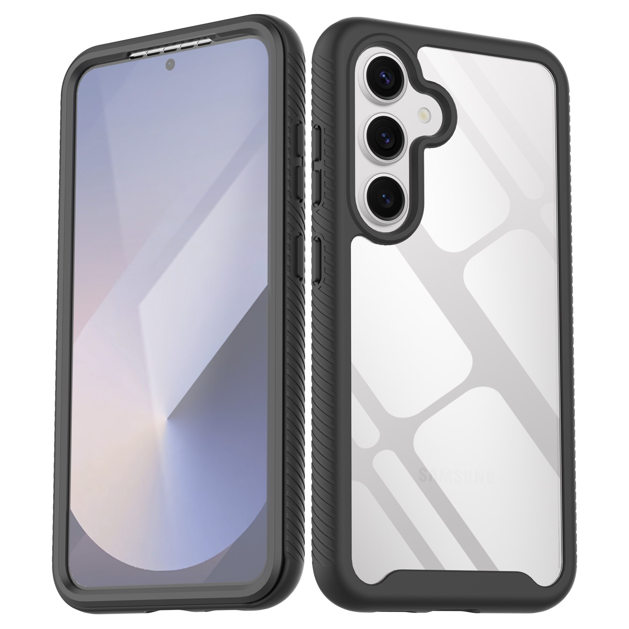 Samsung Galaxy S25 Full Protection Case Zwart