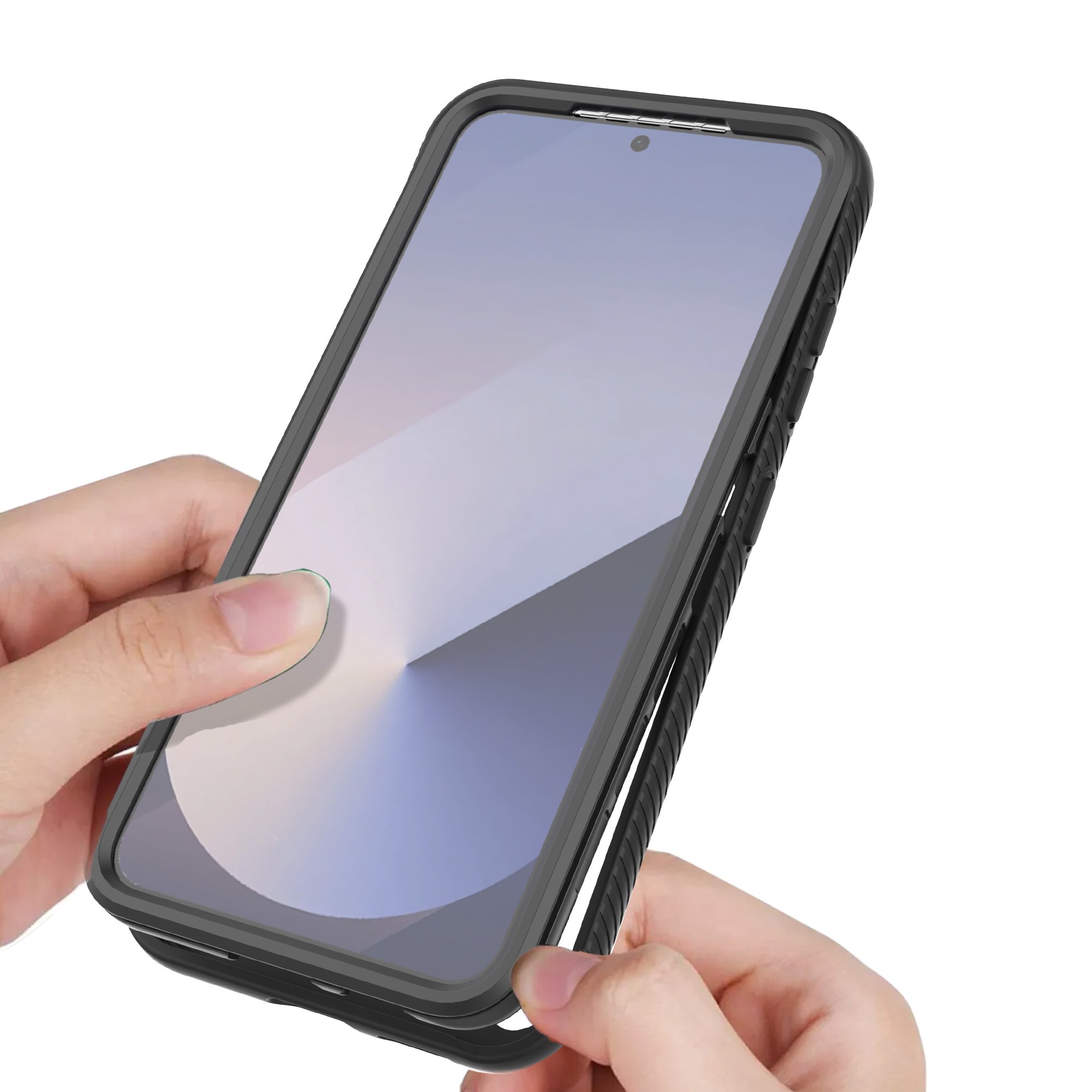 Samsung Galaxy S25 Full Protection Case Zwart