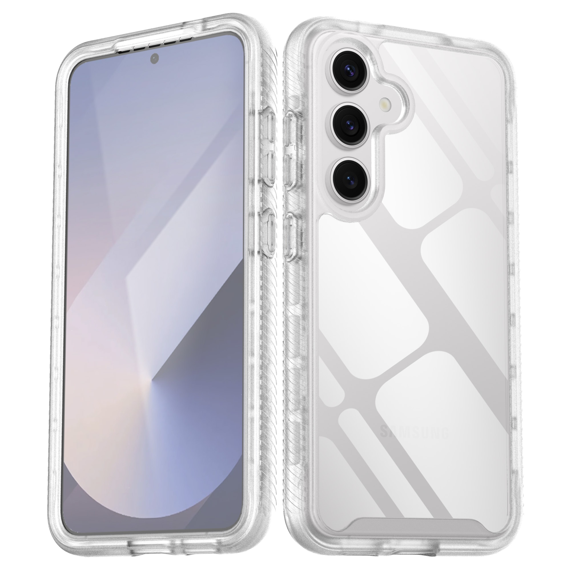 Samsung Galaxy S25 Full Protection Case Transparant