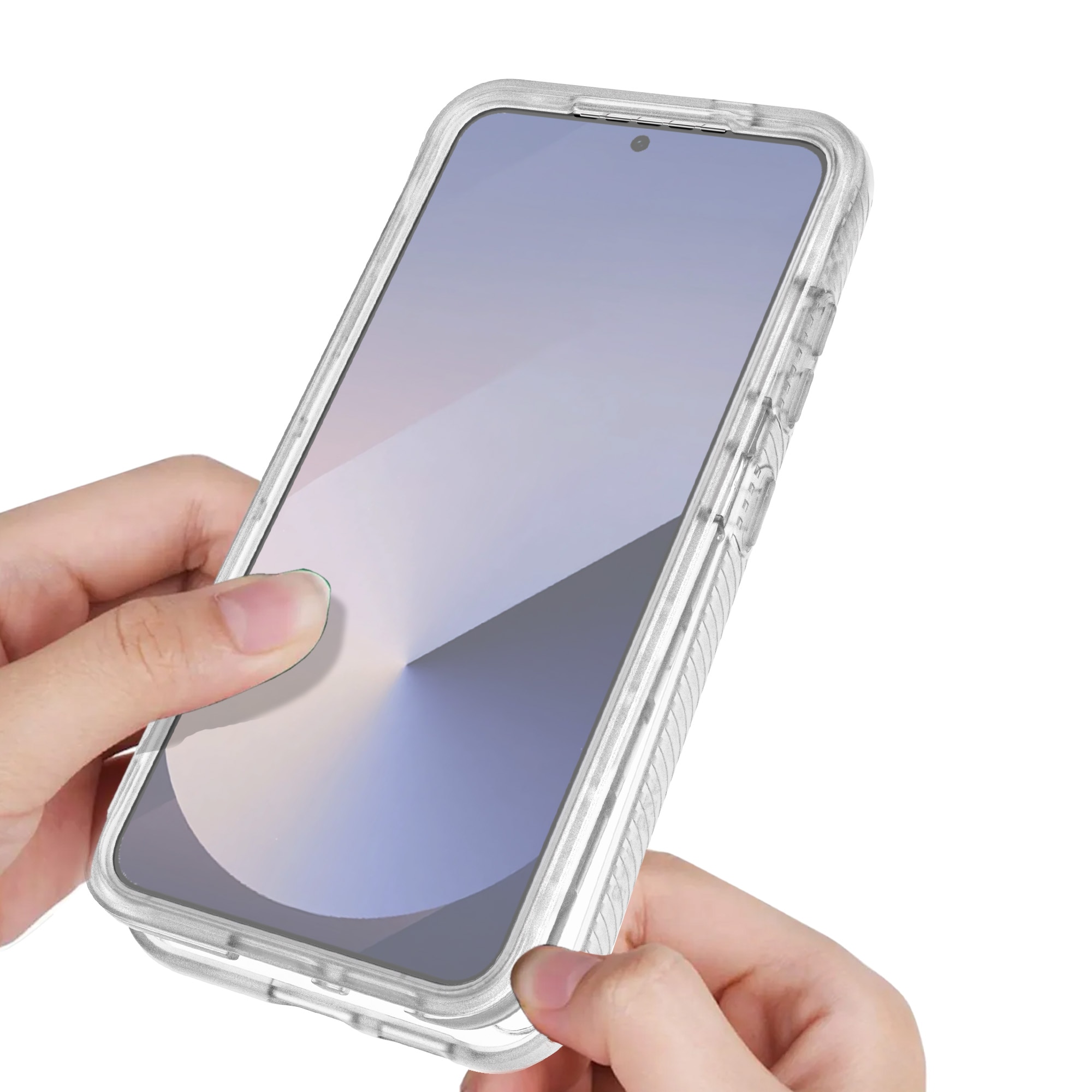 Samsung Galaxy S25 Full Protection Case Transparant